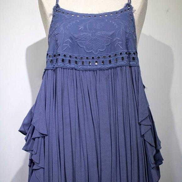 Free People Beach Ruffle Maxi - Picture 6 of 6